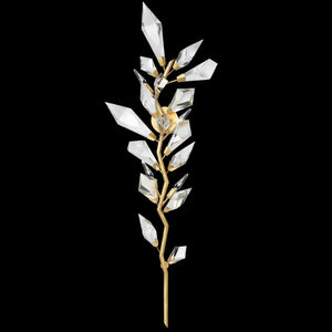Addison 58" Gold&Silver Crystal Sconce - Arialamps
