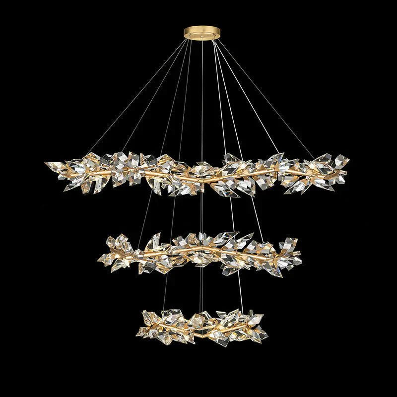Addison 71" Crystal Chandelier - Arialamps