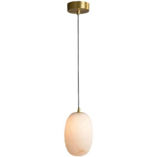Alabaster Bedside Pendant Light-Pendant for living room,Pendant for kitchen,Pendant for bathrooms,Pendant for bedrooms,Pendant for foyer,Pendant for stairways,Pendant for dining room-Small-Arialamps