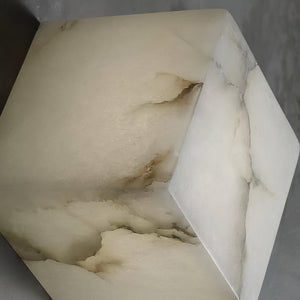 Alabaster Box Linear Chandelier-Arialamps