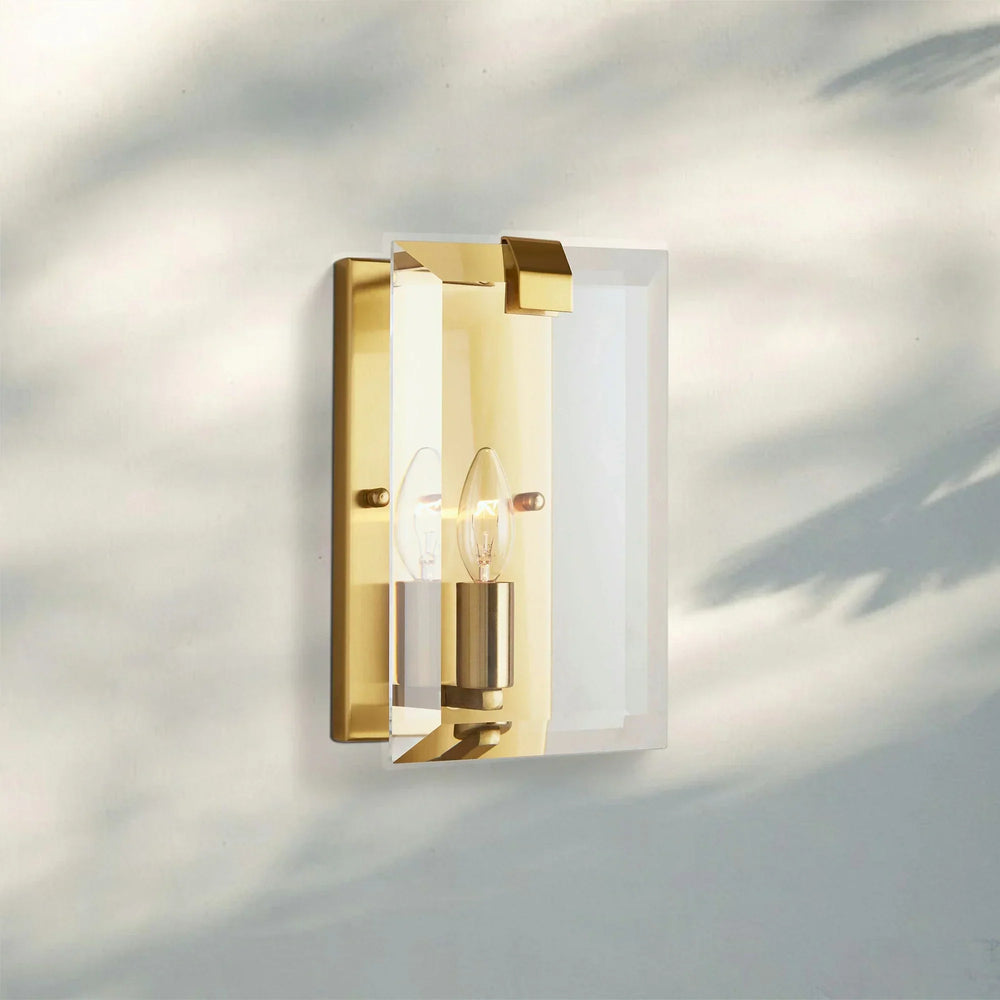 Amaye Wall Sconce-Brass-