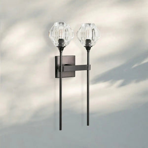 Amoroso 2-Light Wall Sconce-Lighting-BRONZE-Arialamps