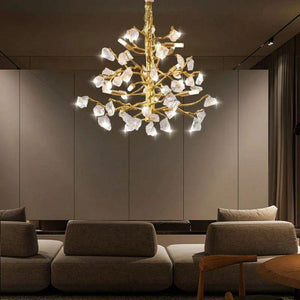 Amos Glass Branch Chandelier-chandeliers for dining room,chandeliers for stairways,chandeliers for foyer,chandeliers for bedrooms,chandeliers for kitchen,chandeliers for living room-D80cm (D31½")-Arialamps