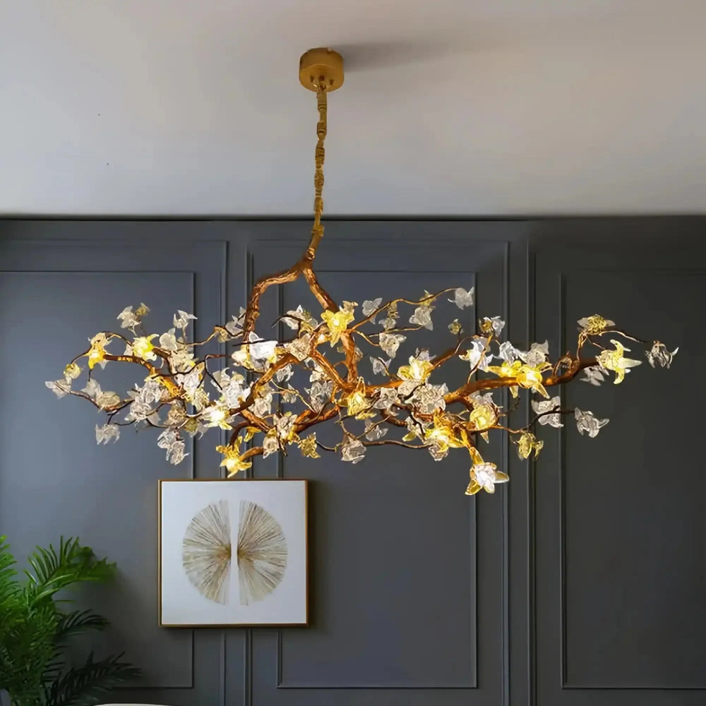 Aosta Branch Chandelier - Arialamps