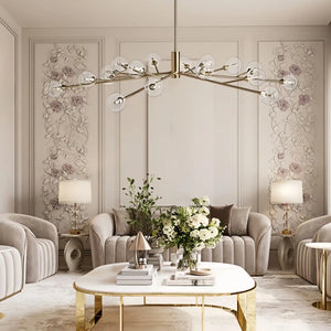 Apollo Round Chandelier 36" 47" 59"