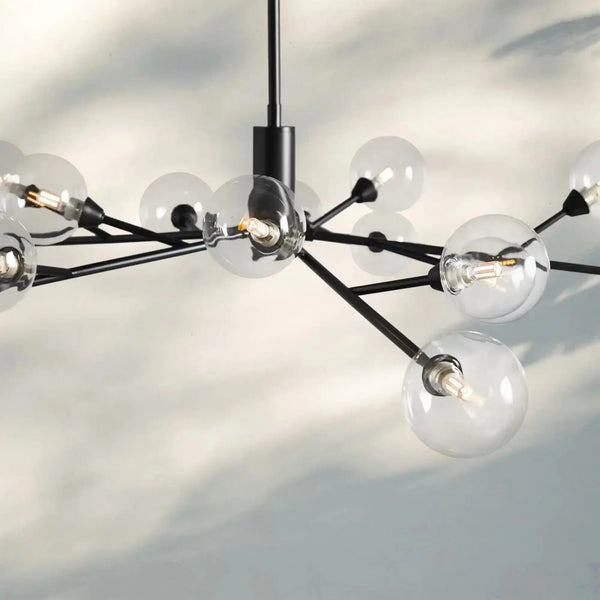 Apollo Round Chandelier 36" 47" 59" - Arialamps