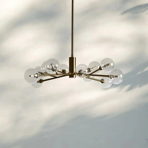 Apollo Round Chandelier 36" 47" 59" - Arialamps