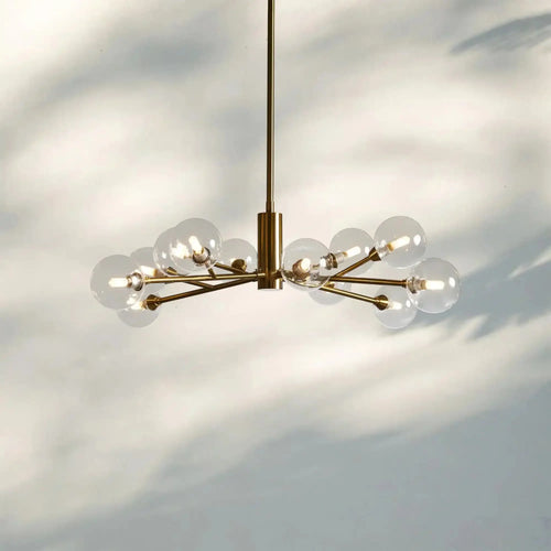 Apollo Round Chandelier 36" 47" 59" - Arialamps