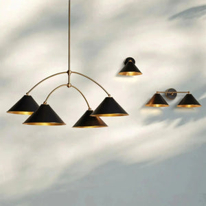 Arno 4 - Light Round Chandelier - Arialamps