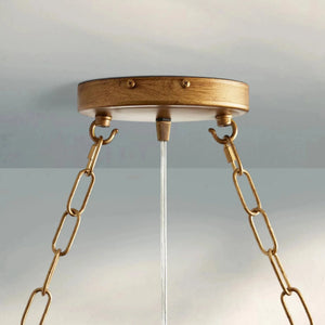Aubrey 7 Light Oval Chandelier - Arialamps