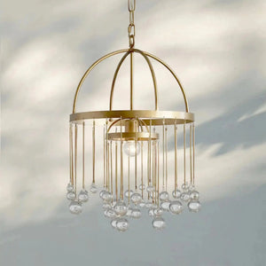 Aubrey Modern Crystal Ball Pendant Lamp - Arialamps