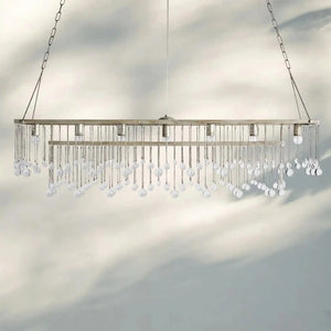 Aubrey Rectangular Chandelier 47''60'' - Arialamps