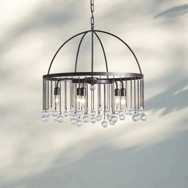 Aubrey Round Chandelier - Arialamps
