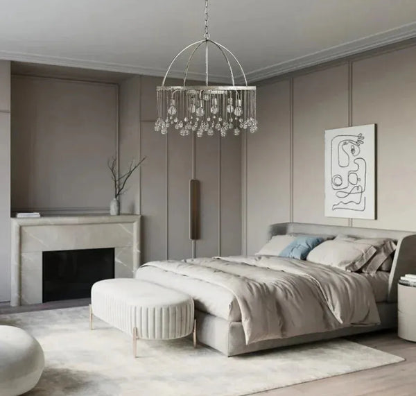 Aubrey Round Chandelier - Arialamps
