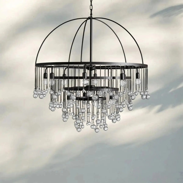 Aubrey Round Chandelier - Arialamps