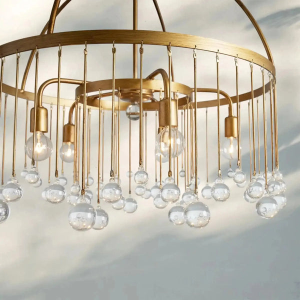 Aubrey Round Chandelier - Arialamps