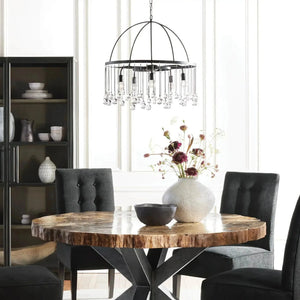 Aubrey Round Chandelier - Arialamps