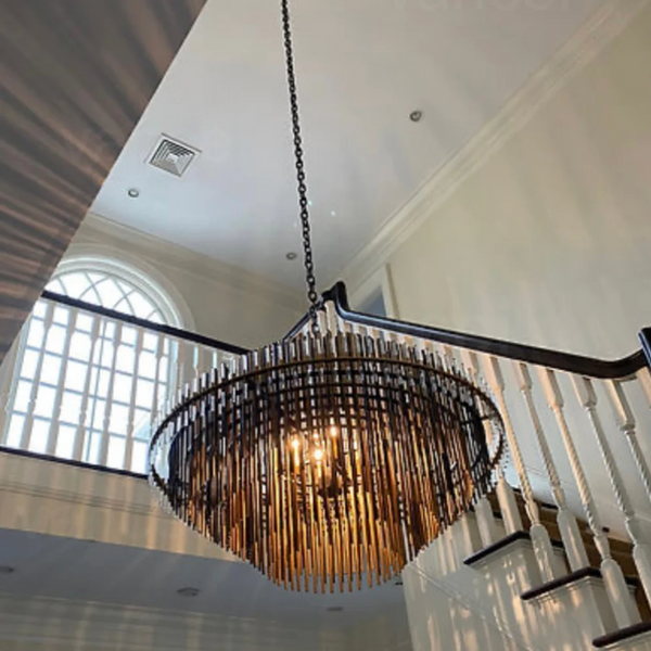 Auro Series Metal Chandelier For Living Room Dinning Room Bedroom