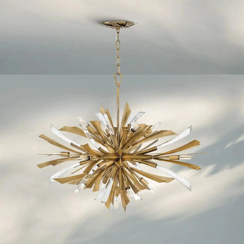 Aurora Large Single Tier Chandelier - Arialamps