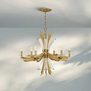 Aurora Medium Single Tier Chandelier - Arialamps