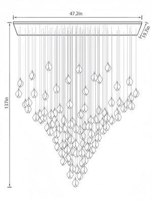 Bloom Chandelier-Arialamps