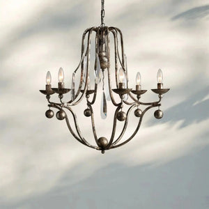 Bonitai Chandelier - Silver - Arialamps