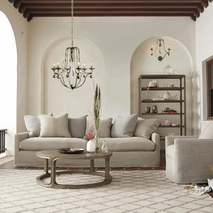 Bonitai Chandelier - Silver - Arialamps
