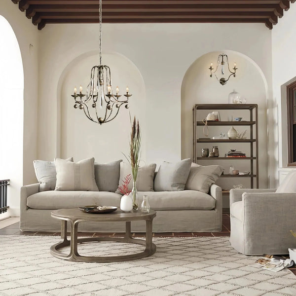 Bonitai Chandelier - Silver - Arialamps