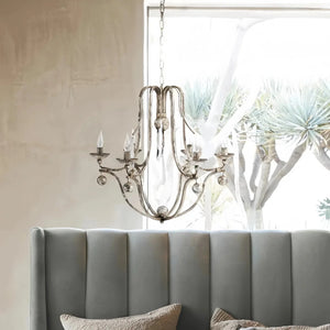 Bonitai Chandelier - Silver - Arialamps