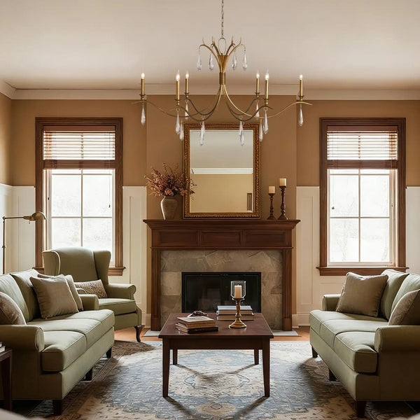 Celine Chandelier 36" 59"