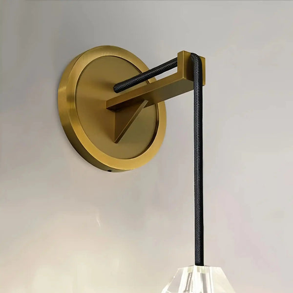 Chap Crystal Shade Wall Sconce - Arialamps