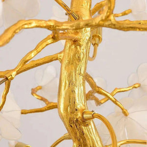 Cherry Dining Room Branch Chandelier-chandeliers for dining room,chandeliers for stairways,chandeliers for foyer,chandeliers for bedrooms,chandeliers for kitchen,chandeliers for living room-Arialamps