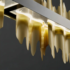 Dahlia Dining Room Chandelier 47" - Arialamps