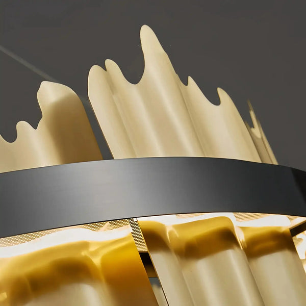 Dahlia Modern Ring Chandelier - Arialamps