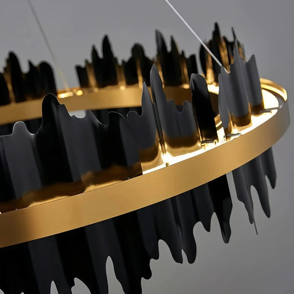 Dahlia Multiple Tier Round Chandelier - Arialamps