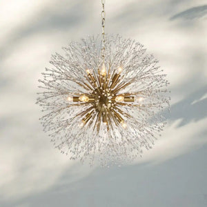Dandelion Round Chandelier 22''30''43''-Lighting-Arialamps