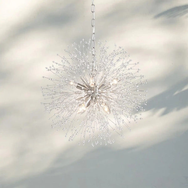 Dandelion Round Chandelier 22''30''43''-Lighting-Arialamps