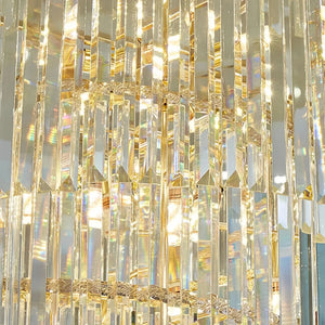 Danilo Multiple Tier Crystal Chandelier - Arialamps