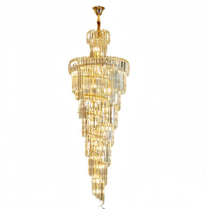 Danilo Multiple Tier Crystal Chandelier - Arialamps