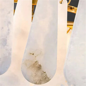 Deborah Alabaster Foyer Chandelier Lighting, Luxury Modern Lighting chandelier Kevin Studio Inc
