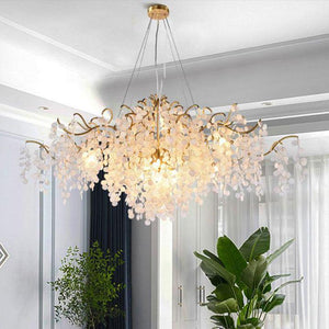 Donna Oval Tree Branch Chandelier-chandeliers for dining room,chandeliers for stairways,chandeliers for foyer,chandeliers for bedrooms,chandeliers for kitchen,chandeliers for living room-Arialamps