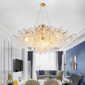 Donna Oval Tree Branch Chandelier-chandeliers for dining room,chandeliers for stairways,chandeliers for foyer,chandeliers for bedrooms,chandeliers for kitchen,chandeliers for living room-39.4" L-Arialamps