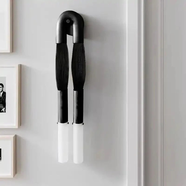 Double Head Antonia Horsehair Sconce - Arialamps