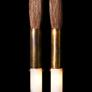 Double Head Antonia Horsehair Sconce - Arialamps