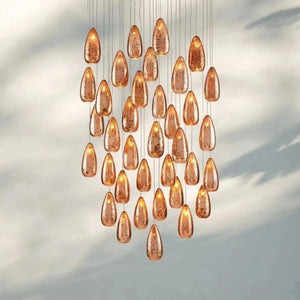 Edda Round Chandelier - Arialamps
