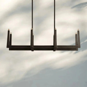 Emmet Linear Chandelier 48" 60" 72" - Arialamps