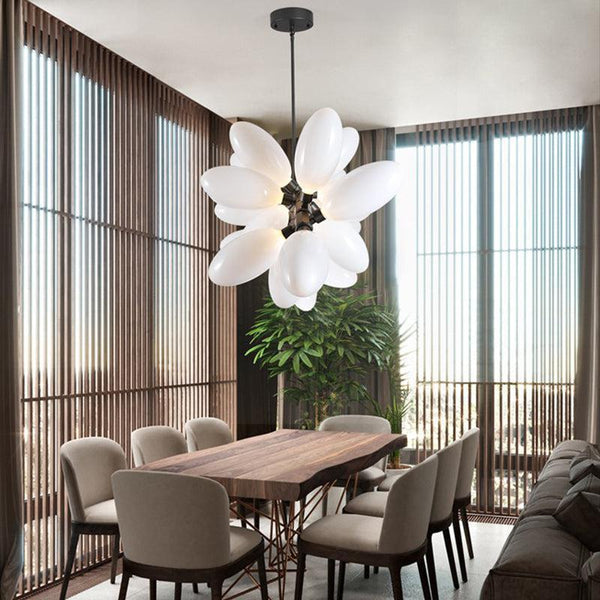 Fashion Grape Artistic Linear Chandelier-chandeliers for dining room,chandeliers for stairw-Arialamps