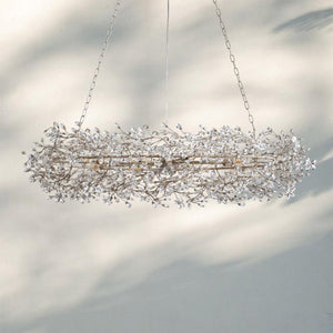 Fiore Oval Chandelier 62'' 74''-