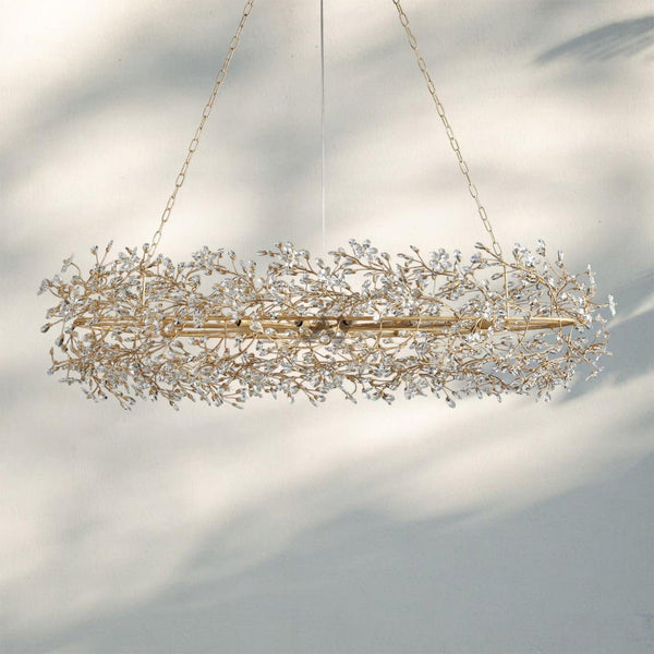 Fiore Oval Chandelier 62'' 74''-