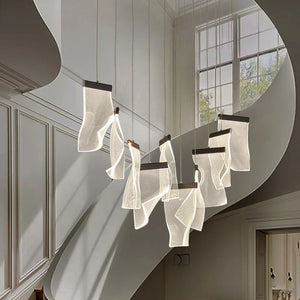 Flame Branch Chandelier-chandeliers for dining room,chandeliers for stairways,chandeliers for foyer,chandeliers for bedrooms,chandeliers for kitchen,chandeliers for living room-Arialamps